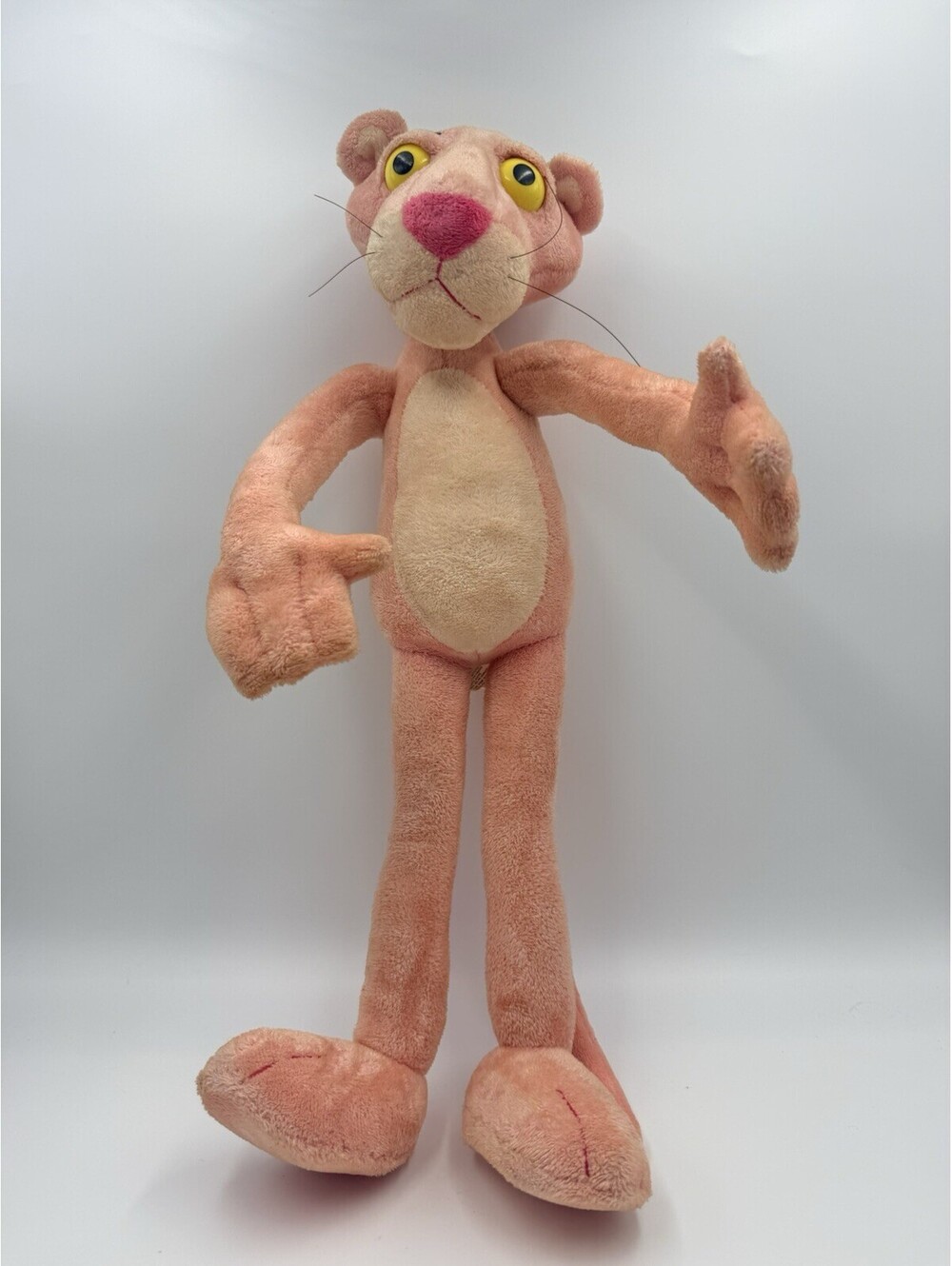 Pink Panther Plush 12.5” Aurora World Bendable Posable Stuffed Animal Plush